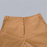 Glassons Classic Camel Brown Bermuda Shorts - Size: AU 12